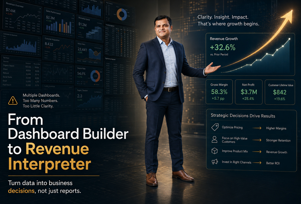 Why Companies Don’t Just Need Data Analysts – They Need Revenue Interpreters